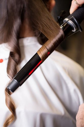 Lokówka do włosów ,tytanowa , bio-infrared  , fale elektrostatyczne ,32 MM na Arena.pl