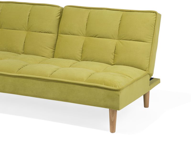 Sofa rozkładana zielona SILJAN zdjęcie 7