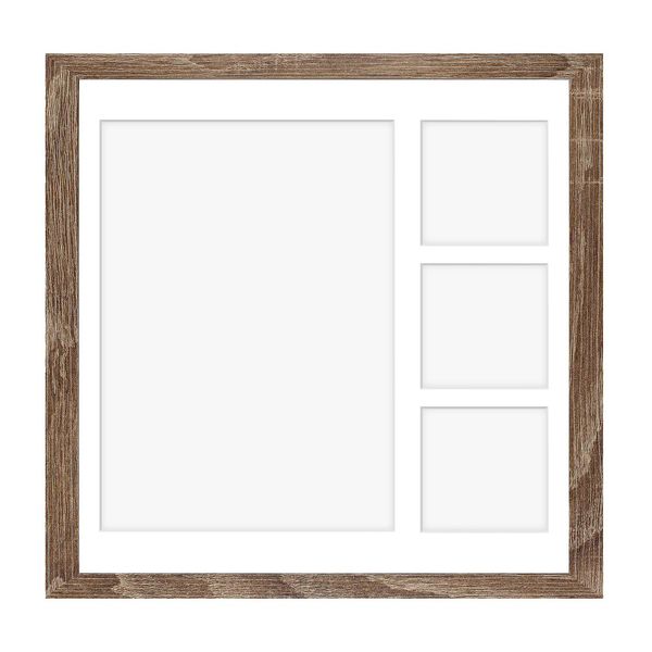 Ramka na 4 zdjęcia Hekla 40x40x4 MDF galeria sonoma truflowa 1szt. zdjęcie 2