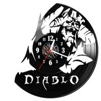 Zegar ścienny z płyty winylowej Diablo 1806.14