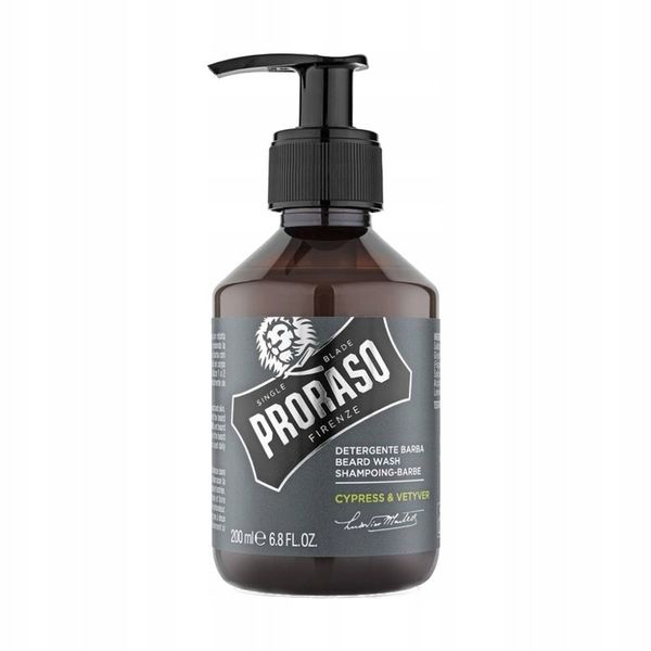Proraso Cypress & Vetyver Szampon do brody 200 ml zdjęcie 7