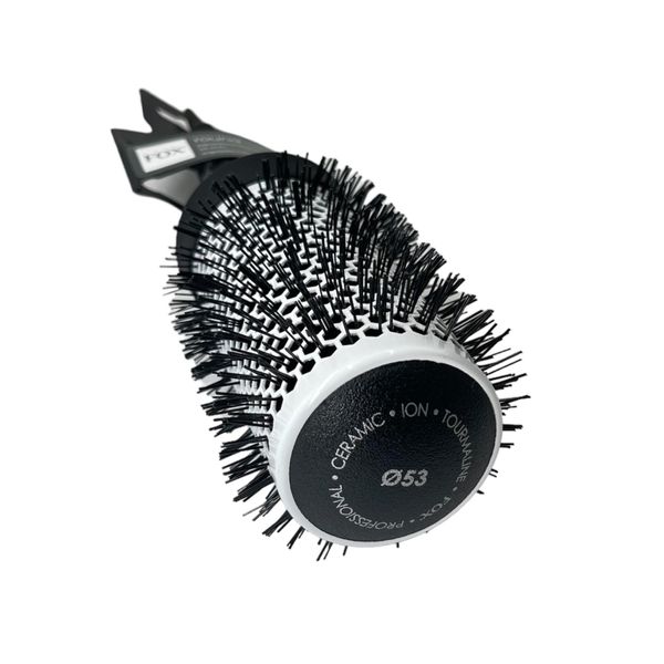 FOX Szczotka do modelowania Round Brush - 53mm BIAŁA zdjęcie 3