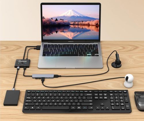 Przełącznik KVM YOUTINGHDAV C201, 100 W, 5 V, 7,5 x 6 x 1 cm na Arena.pl