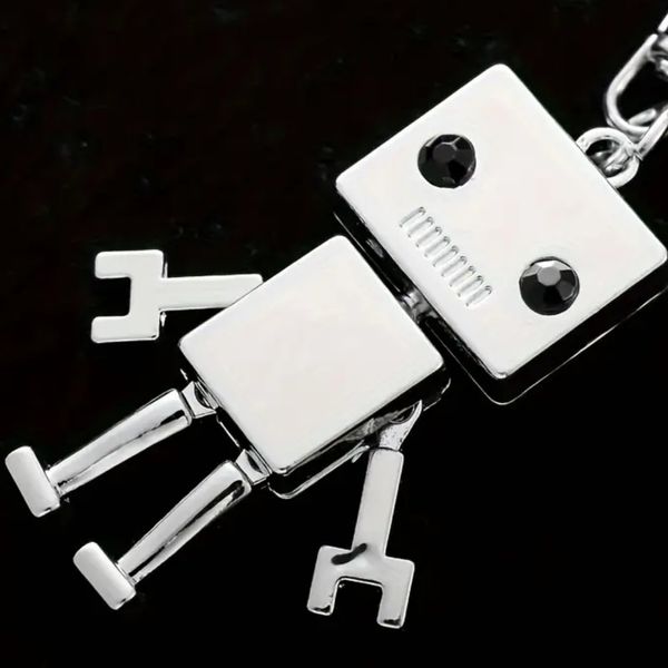 Breloczek Sztuczna Inteligencja Robocik Android Mech Cyborg Humanoid Robot zdjęcie 5
