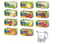 Zestaw Herbat Degustacyjny Owocowych 10 Smaków z Kubkiem Babcia Jagoda