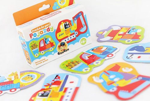 Puzzle Do Pary Czuczu Pojazdy 2+ na Arena.pl