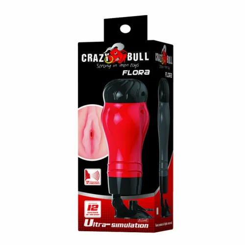 crazy bull flora - model intymny z bazą i funkcją dźwięku, 28,3 cm na Arena.pl