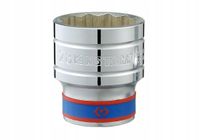 NASADKA KRÓTKA 12-KĄTNA CHROMOWANA 1/2'' 36MM KY433036MR KING TONY