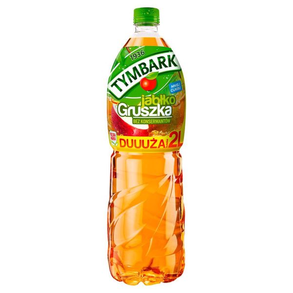 Tymbark Napój jabłko gruszka 2 l zdjęcie 1