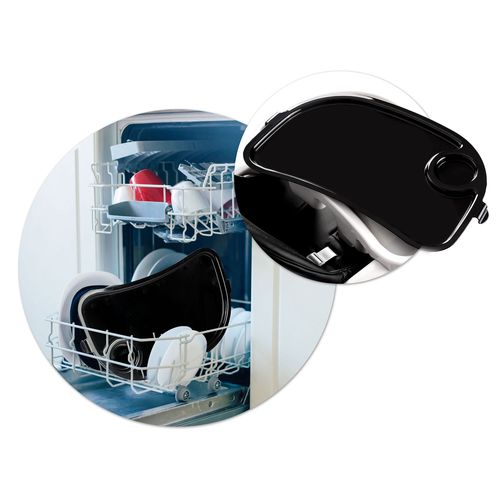 Krzesełko do karmienia ze stolikiem Nukido Belo czarne na Arena.pl