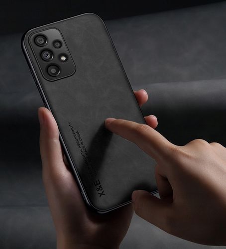 Etui Skórzane DO SAMSUNG GALAXY A52s A52 5G A52s 5G Case + Szkło Czarne na Arena.pl