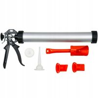 WYCISKACZ TUBOWY DO MAS SILIKONU FUGOWNICA PISTOLET BUDOWLANY USZCZELNIACZ