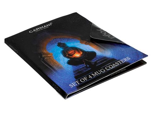 Kpl. 4 podkładek korkowych - Joga (CARMANI) na Arena.pl