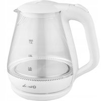 Czajnik elektryczny Łucznik Compact Glass WK-2502 1,2l 1630W Biały