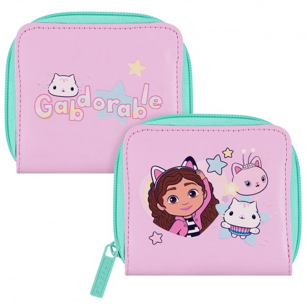 Koci Domek Gabi mały portfel na zamek, portfel dla dzieci 9x10x2 cm zdjęcie 3