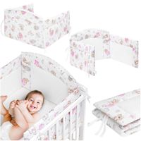 Ochraniacz do łóżeczka dla dziecka, ochrona na boki łóżeczka 200x38cm R2