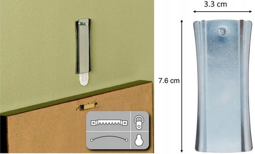 Haczyki Samoprzylepne Command do obrazów bez wiercenia do 2 kg zestaw na Arena.pl