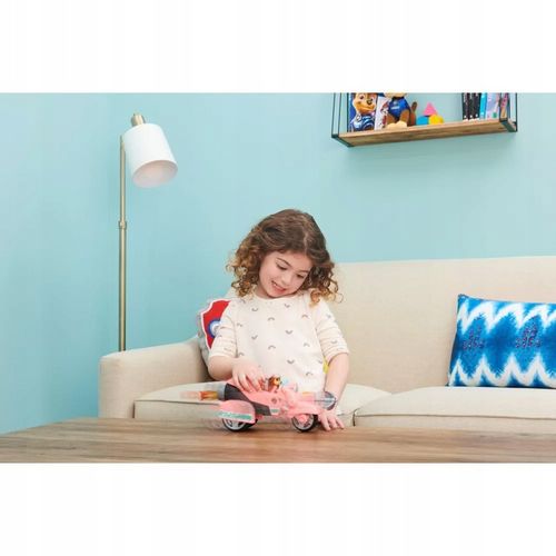 PSI PATROL THE MOVIE ZESTAW POJAZD MOTOCYKL + FIGURKA LIBERTY PIESEK 3+ na Arena.pl