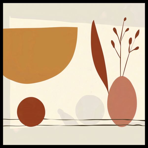 Plakat 70x70cm Łodygi Wizji zdjęcie 2