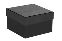 Pudełko na zegarek gładkie - Czarne