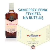Prezent na Walentynki - Etykieta Personalizowana Ballantines