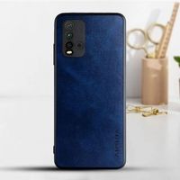 Etui AIORIA LEATHER Xiaomi Redmi 9T / Note 9 4G / Redmi 9 Power niebieski