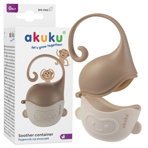 AKUKU POJEMNIK PUDEŁKO ETUI NA SMOCZEK MAŁPKA UNIWERSALNY na Arena.pl