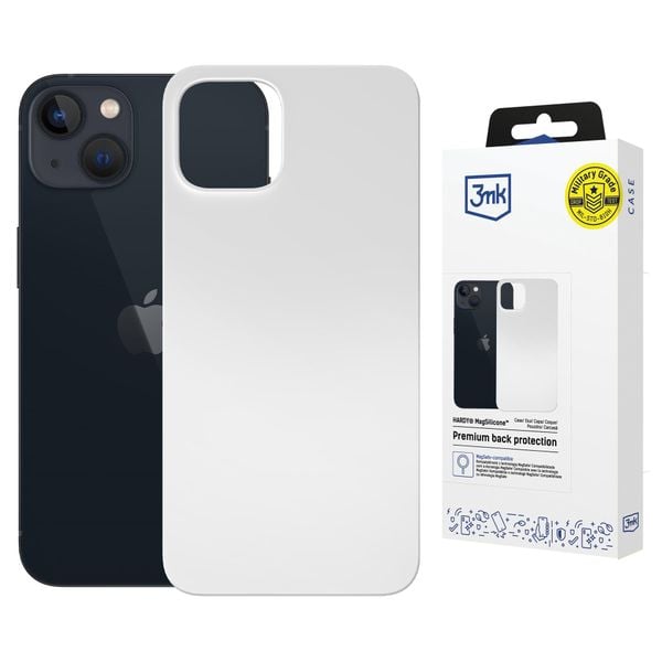 apple iphone 14 plus - 3mk hardy magsilicone white zdjęcie 1