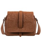 Torebka skórzana Canaletto z tłoczoną klapką – elegancja i ponadczasowy styl TD690s27t4