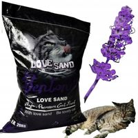 ŻWIREK DLA KOTA BENTONITOWY LAWENDOWY 25L ZBRYLAJĄCY NATURALNY BETONITOWY