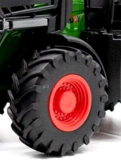 Duży Traktor Ciągnik Ruchome ramię Gumowe koła chwytak czołowy łyżka na Arena.pl