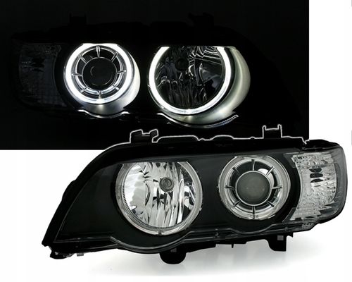 Lampy REFLEKTORY BMW X5 E53 99-03 D2S/H7 XENON LED na Arena.pl