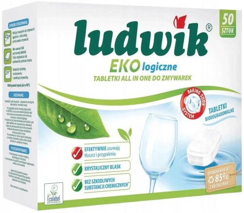 Ludwik tabletki do zmywarki all in one 50 sztuk na Arena.pl