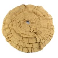 Osłona na doniczkę/stojak z naturalnej juty model 2