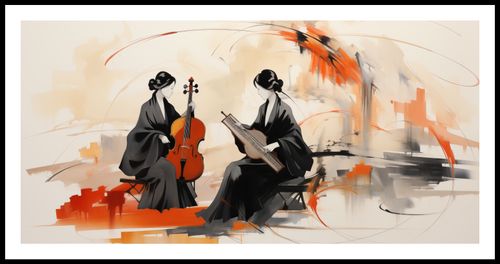 Plakat 91,3x44,5cm Harmonia Ciszy na Arena.pl