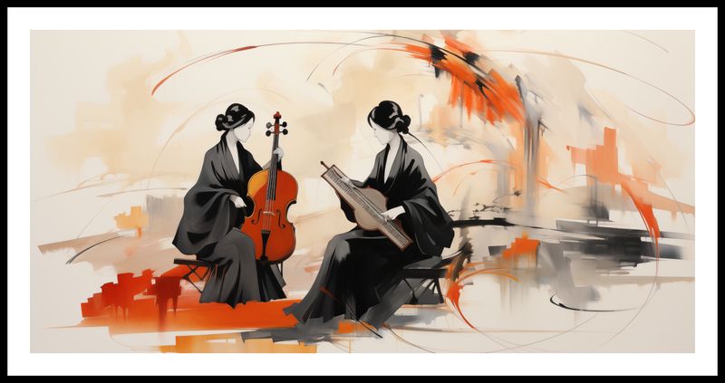 Plakat 91,3x44,5cm Harmonia Ciszy zdjęcie 3