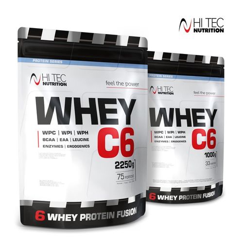 HI TEC Whey C-6- 1000 g BIAŁKO IZOLAT WPI WPH WPC na Arena.pl