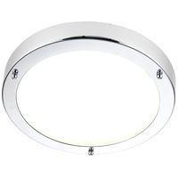 Okrągły plafon Portico 54676 Saxby łazienkowy LED 9W 4000K IP44 chrom
