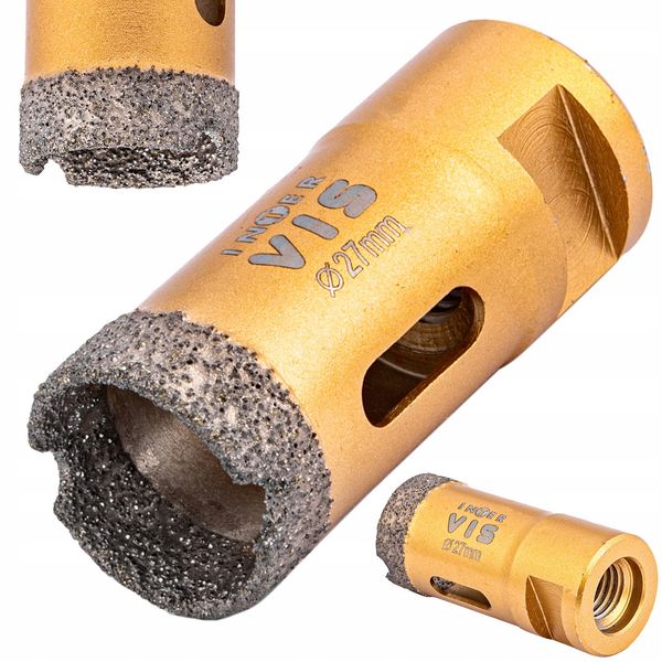 WIERTŁO DIAMENTOWE DO GRESU M14 OTWORNICA 27mm zdjęcie 1