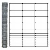 SIATKA LEŚNA 100/12/30 G6 - rolka 50m OCYNKOWANA do pola sady lasy budowa