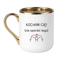 Elegant Biało-Złoty 330 ml
