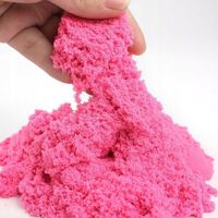 Piasek Kinetyczny 3KG Piaskownica Basen Foremki Zestaw XXL Super Plastyczny