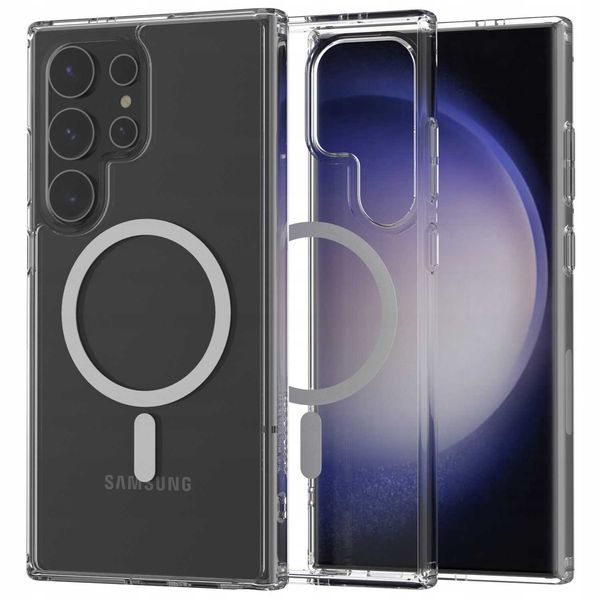 Spacecase Clear Mag Galaxy S24 Ultra zdjęcie 1
