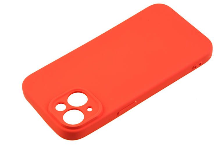 Etui silikonowe Tint do Apple iPhone 15 czerwony zdjęcie 2