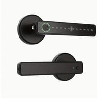 Inteligentny Zamek do Drzwi Nowoczesna Klamka Biometria Aplikacja Bluetooth