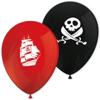 balony lateksowe pirates 28 cm 8 szt.