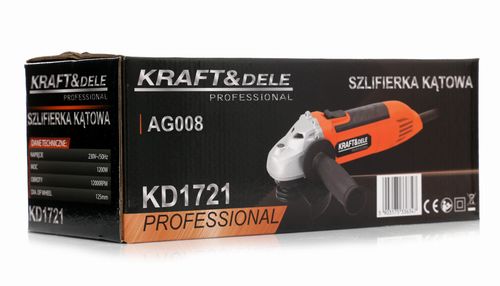 SZLIFIERKA KĄTOWA 1200W KD1721 na Arena.pl
