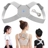 Uniwersalny korektor wad postawy pajączek inteligentny elastyczny USB szary