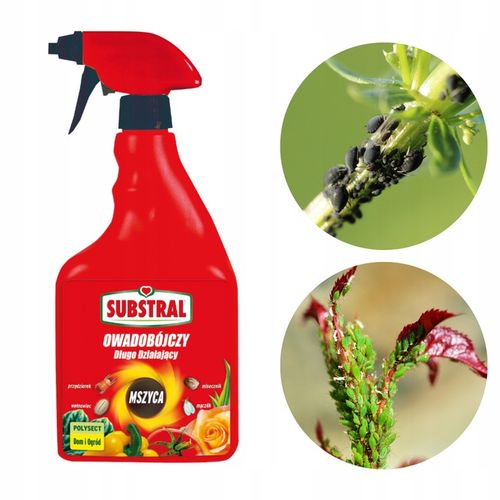 Polysect owadobójczy mszyca mączlik ziemiórka działa 21 dni 750ml na Arena.pl