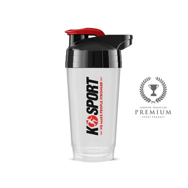 SHAKER 700ml - Circle technology SHK002, Biały/transparentny zdjęcie 2